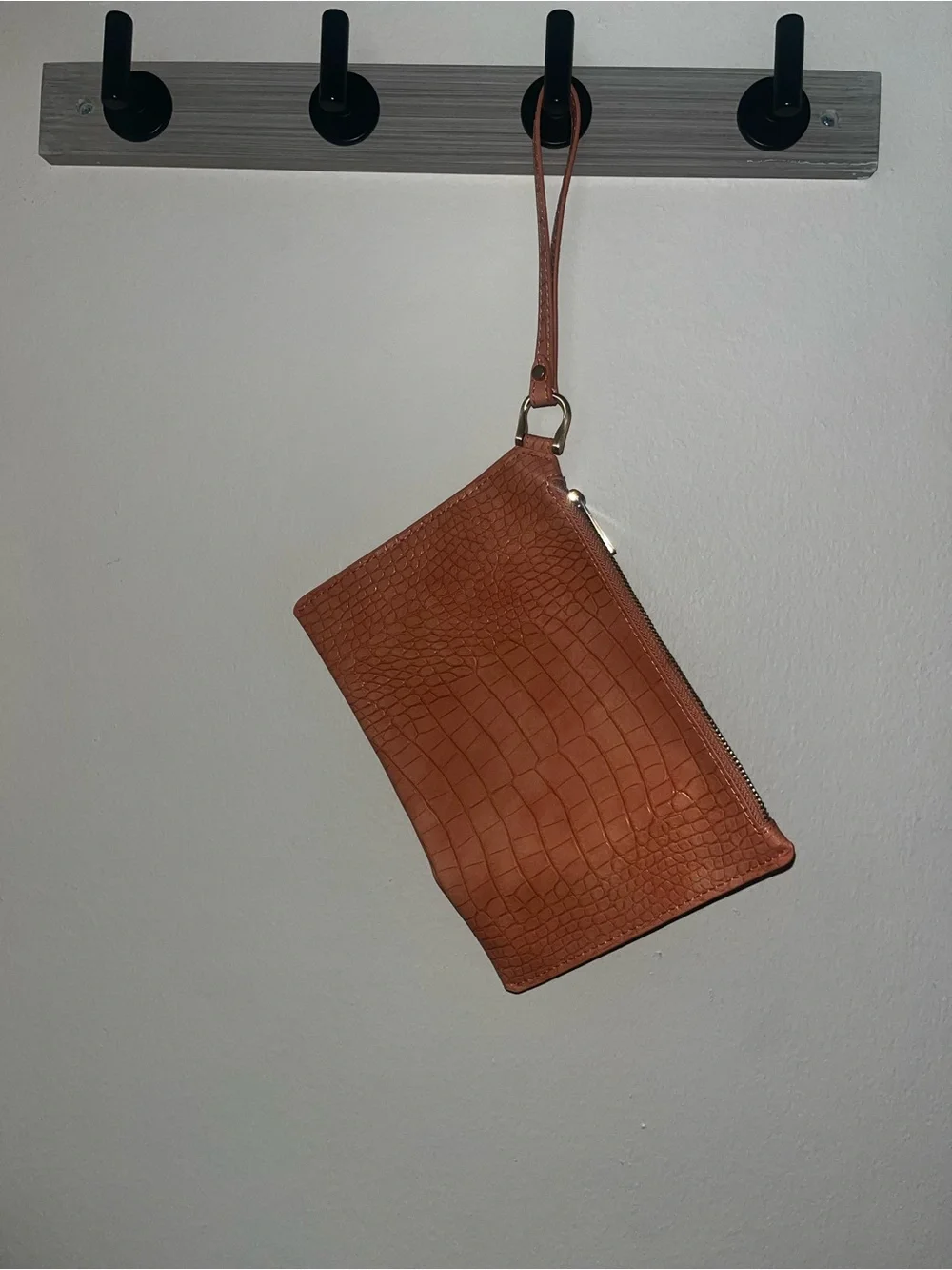 A New Day Light Orange Clutch